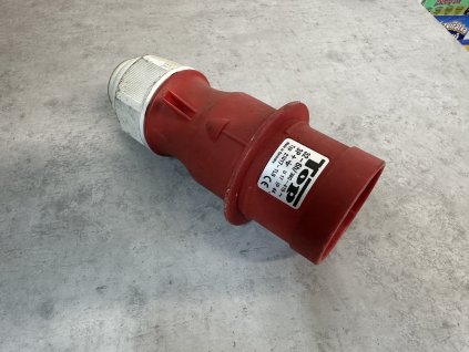 Vidlice / zástrčka na kabel 4P 32A /400V 4kolík samec Top (Bals) TYP 21017-TLS