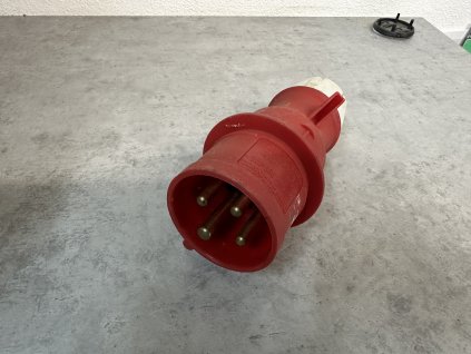 Vidlice / zástrčka na kabel 4P 16A /400V 4kolík samec Bals CEE Norm 21005-TLS