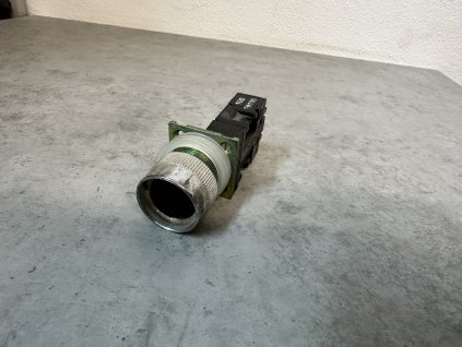 Ovládací hlavice - blokovací tlačítko CGE CEMA 100PN10G, černé, 600V