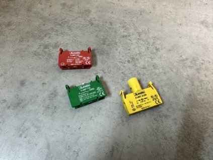 Spínací jednotka - kontaktní blok Lovato 8LM2T.C01 8LM2T.C10 a 8LM2T.ZL230