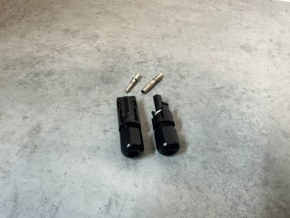 Konektor pro solární panely - Fotovoltaická zásuvka MC4 na kabel 6mm2