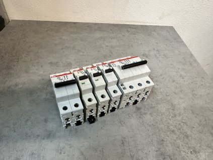 1F/2F/3F jistič ABB S201 S202 S203 K 6kA 25kA