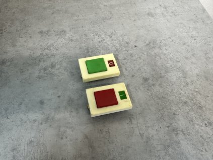 Retro spínač - spínací tlačítko 60x40mm