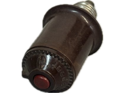 Retro šroubová pojistka Repeat 10A E14 jistič vedení