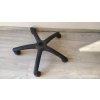 Kancelářská židle - plastový velký kříž 640mm s kolečky