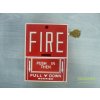 37861 2 pozarni hlasic signalizace poplach alarm fire lite model sb 10