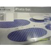 38674 2 sada 4 ks prostirani 34x45cm modre tecky