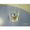 38947 sklenice sklenicka whisky s napisem a erbem