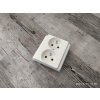 Zásuvka Classic jednonásobná dvojnásobná ABB 5512 5514 5517 podomítková 16A 250V