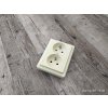 Zásuvka Classic jednonásobná dvojnásobná ABB 5512 5514 5517 podomítková 16A 250V