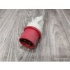 Vidlice na kabel 4P 16A/380V  4 - kolík samec