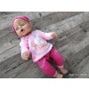 Souprava oblečení pro panenku BABY born 43cm - overal mikina kalhoty