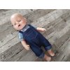 Souprava oblečení pro panenku BABY born 43cm - overal mikina kalhoty