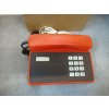 Retro pevný telefon - starý stolní  TESLA - Stropkov oranžový ES 6802