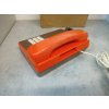 Retro pevný telefon - starý stolní  TESLA - Stropkov oranžový ES 6802