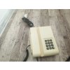 Retro pevný telefon - TESLA Stropkov béžový FS-1852 a FS-2852 tlačítkový