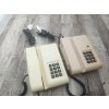 Retro pevný telefon - TESLA Stropkov béžový FS-1852 a FS-2852 tlačítkový