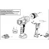 Náhradní díly aku vrtačka 18V Black & Decker EGBL188 Type H1