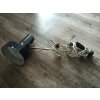 Retro stará dílenská  lampa lampička na kloubu Elektrosvit