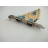 PCI karta do slotu 2x RS232 sériový port D-Sub 9