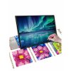 Sada na vlastní výrobu diamantové malby - Polární záře