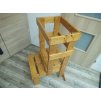 Rostoucí učící věž 90cm kvalitní dřevěná konstrukce