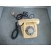 Retro pevný telefon - starý stolní vytáčení TESLA - Stropkov BS23 4FP 120 24