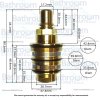 villeroy boch thermostat cartridge with regulator 1 2 for xtool thermostat 0415 (2) 18295 1 p[1]
