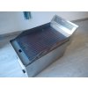 Gril / grilovací deska rýhovaná, 3 kW REDFOX GDRL-33EM nerez GASTRO