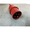 Vidlice / zástrčka na kabel 4P 16A /400V 4kolík samec Bals CEE Norm 21005 (CV 1643)