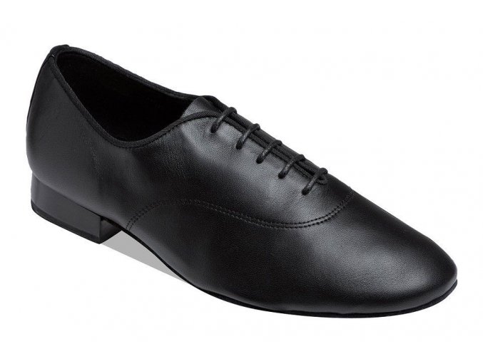 5500 boy s blk lea low cat r