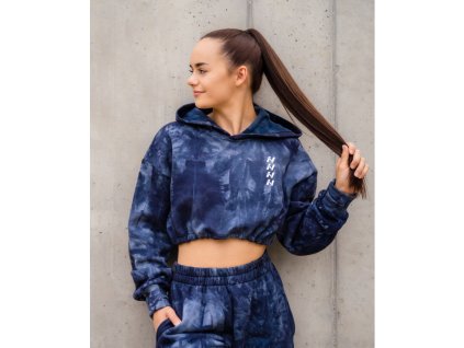 nebbia khudi re fresh womens crop hoodie 591 blue (1)