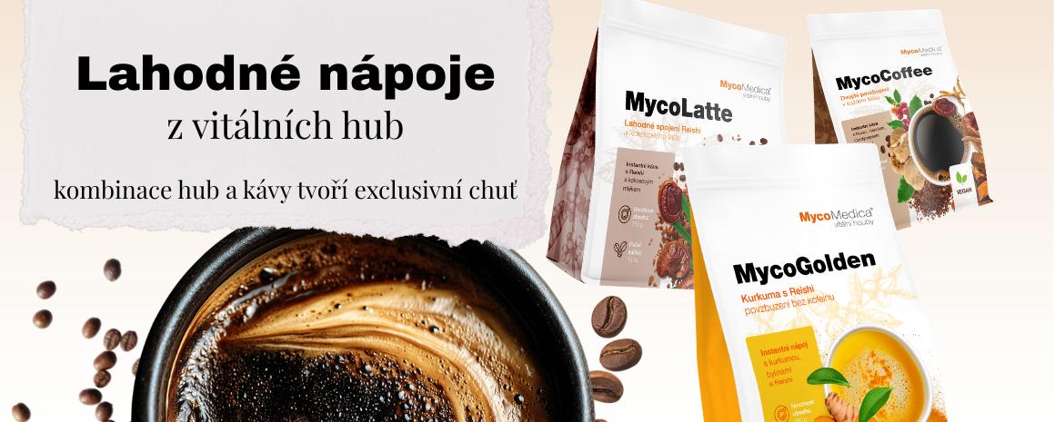 Mycocoffe, mycolatte, mycogolden
