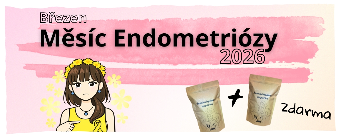Endometrioza 1+1 akce zdarma