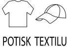 Potisk textilu
