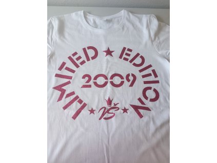 Tričko narozeninové s třpytivým nápisem