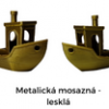 Metalická mosazná (lesk)