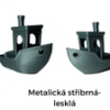 Metalická stříbrná (lesk)