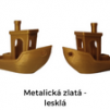 Metalická zlatá (lesk)