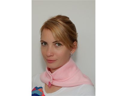 Fleecový nákrčník - Růžový