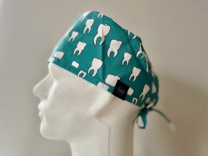 Chirurgická čepice - Zuby