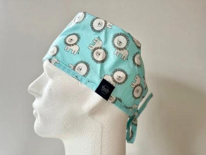 Chirurgická čepice - Lvíčci