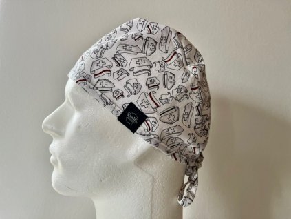 Chirurgická čepice - Sesterské čapky