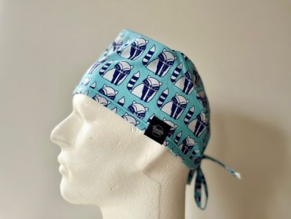 Chirurgická čepice - Mývalí