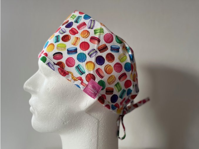 Chirurgická čepice - Makronky