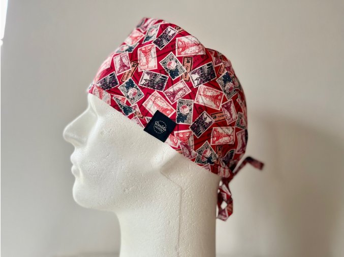 Chirurgická čepice - Poštovní známky