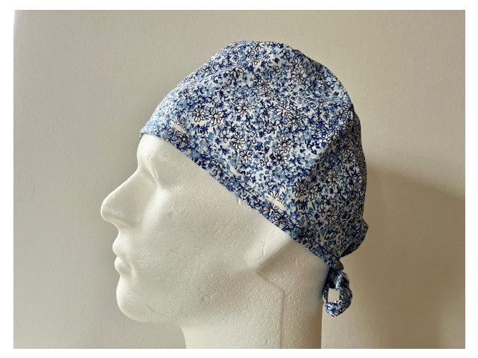 Chirurgická čepice - Drobné kvítky