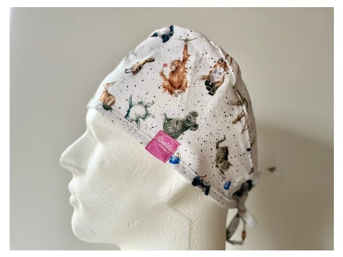 Chirurgická čepice - Zoo