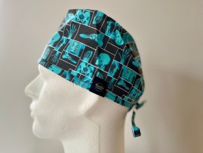 Chirurgická čepice - RTG snímky