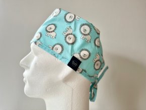 Chirurgická čepice - Lvíčci